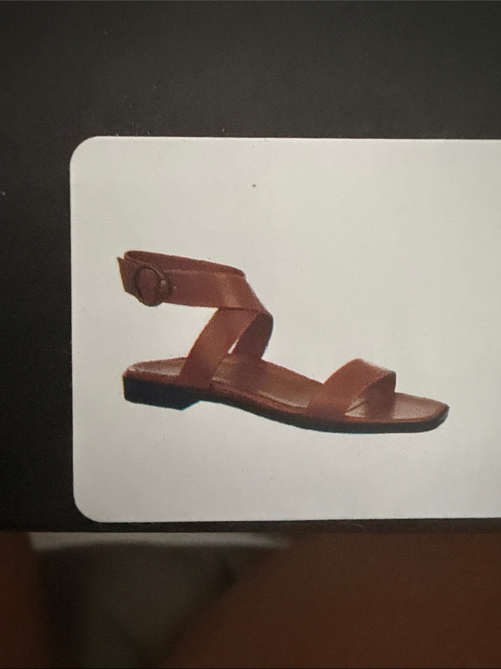 Vionic Brown Leather Strappy Ankle Sandals New With Box